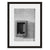 Image shown in Black Onyx frame with white mat