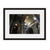 Image shown in Black Onyx frame with white mat