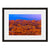 Image shown in Black Onyx frame with white mat