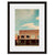 Image shown in Black Onyx frame with white mat