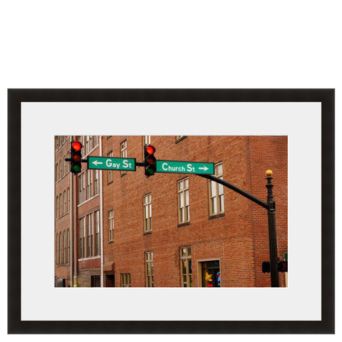 Image shown in Black Onyx frame with white mat