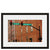 Image shown in Black Onyx frame with white mat