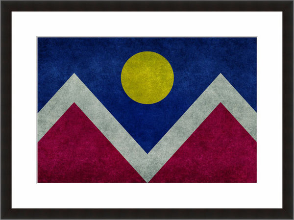 Image shown in Black Onyx frame with white mat