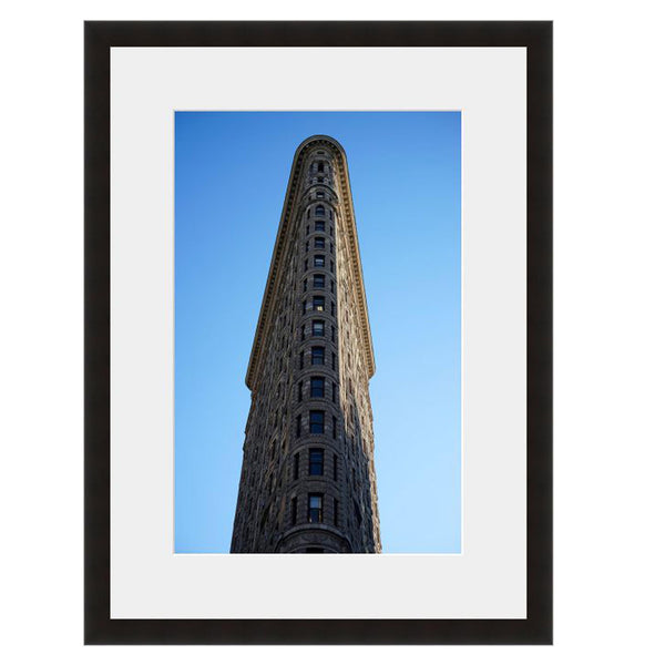 Image shown in Black Onyx frame with white mat