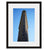 Image shown in Black Onyx frame with white mat