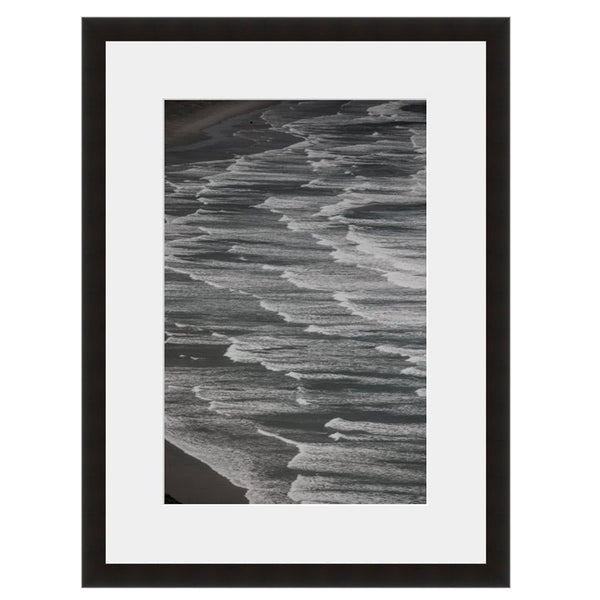 Image shown in Black Onyx frame with white mat