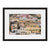 Image shown in Black Onyx frame with white mat