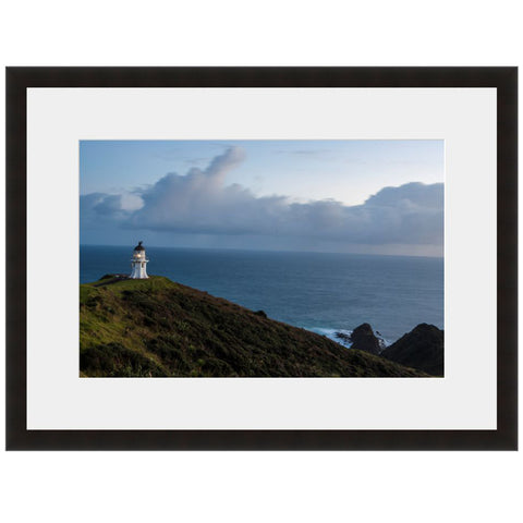 Image shown in Black Onyx frame with white mat