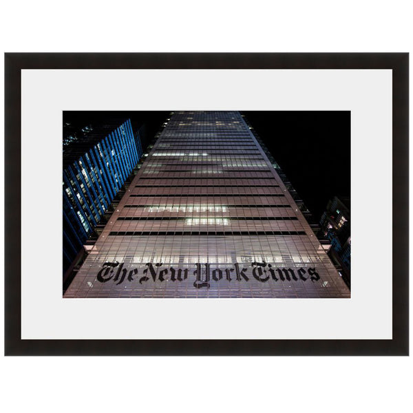 Image shown in Black Onyx frame with white mat