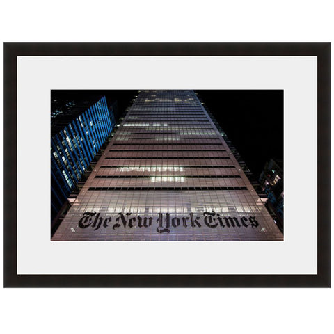 Image shown in Black Onyx frame with white mat