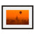 Image shown in Black Onyx frame with white mat