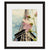Image shown in Black Onyx frame with white mat