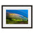 Image shown in Black Onyx frame with white mat