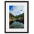 Image shown in Black Onyx frame with white mat
