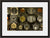 Image shown in Black Onyx frame with white mat