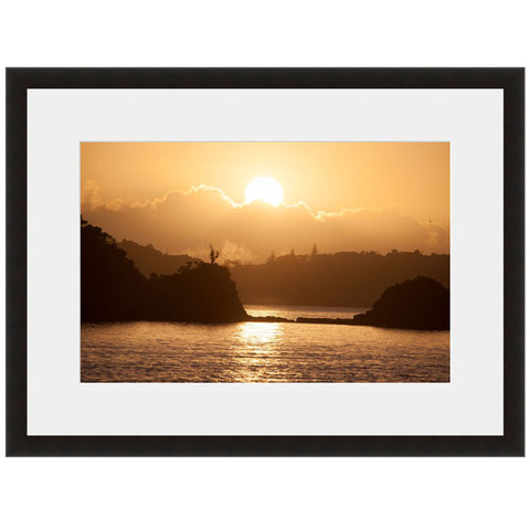 Sunset Lake  - Fine Art Photograph by Andy Katz  - Framed Wall Art