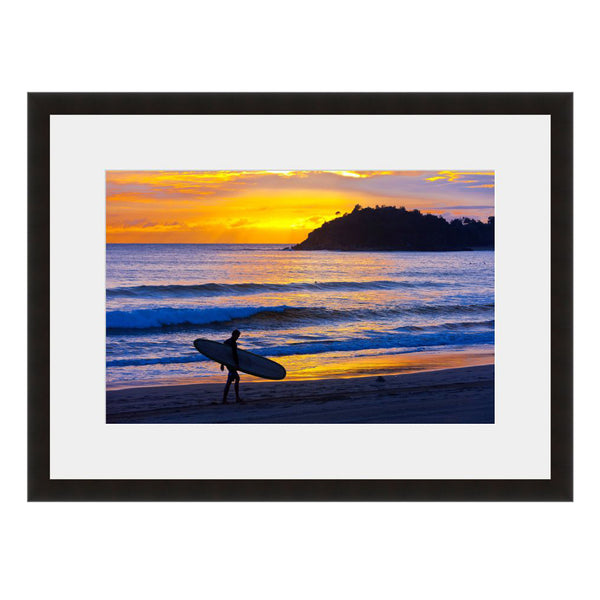 Image shown in Black Onyx frame with white mat