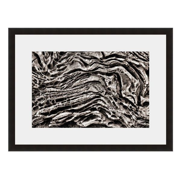 Image shown in Black Onyx frame with white mat