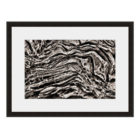 Image shown in Black Onyx frame with white mat