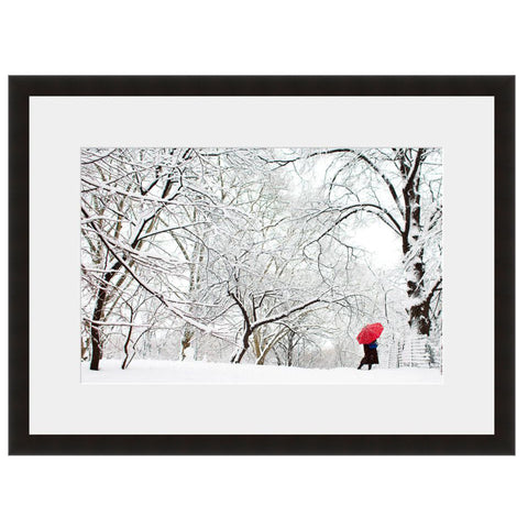 Red Umbrella  - Fine Art Photograph by Andy Marcus  - Framed Wall Art